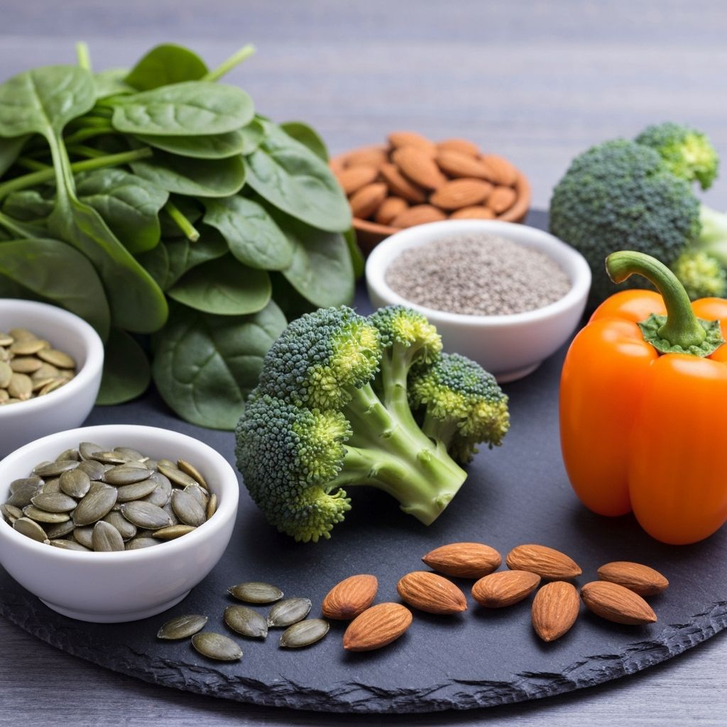 Nährstoffreiche Lebensmittel